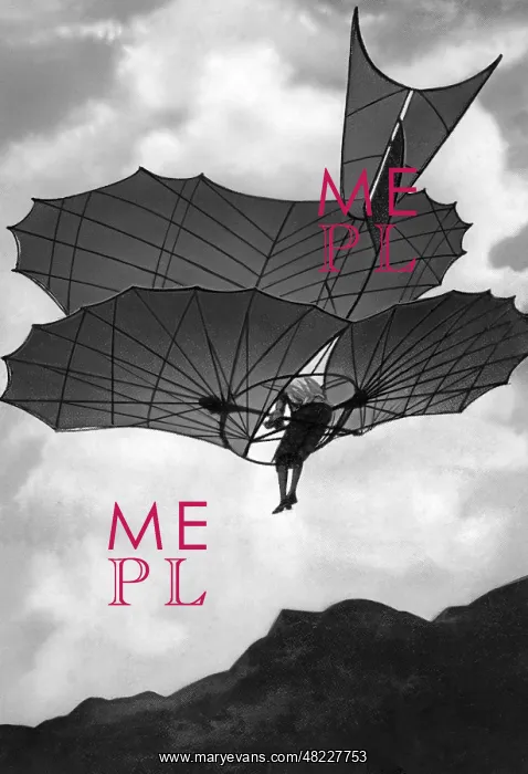 : Flying machine built by Otto Lilienthal in Germany, 1900 : Flying machine built by Otto Lilienthal in Germany, 1900