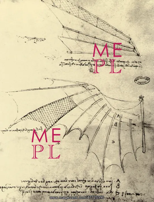 : Flying machine drawings, by Leonardo da Vinci : Flying machine drawings, by Leonardo da Vinci