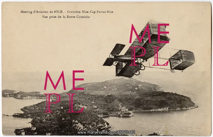 : FLYING AT NICE 1910 : FLYING AT NICE 1910