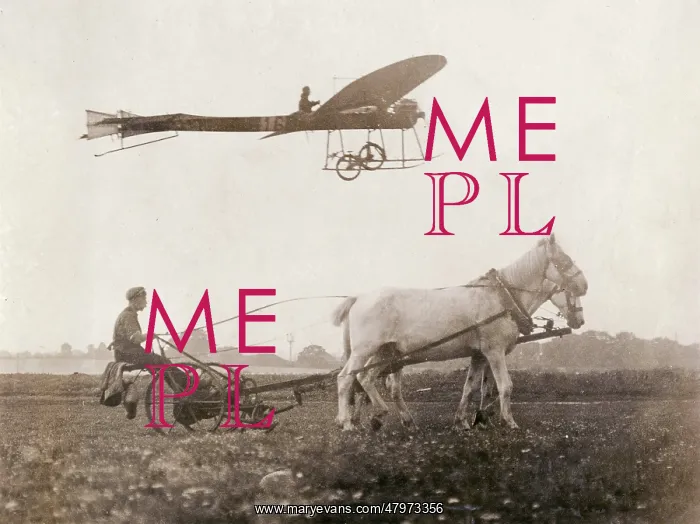 : Flying and ploughing in Weybridge, Surrey : Flying and ploughing in Weybridge, Surrey