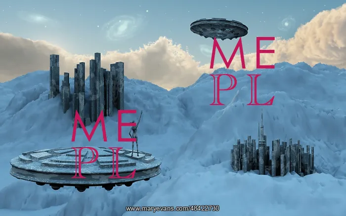 : A flying saucer returns to its home base high up in the ? : A flying saucer returns to its home base high up in the ?