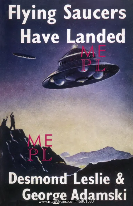 : Flying Saucers Have Landed, book cover : Flying Saucers Have Landed, book cover