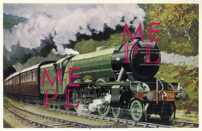 : The Flying Scotsman - Famous Train of British Railways : The Flying Scotsman - Famous Train of British Railways