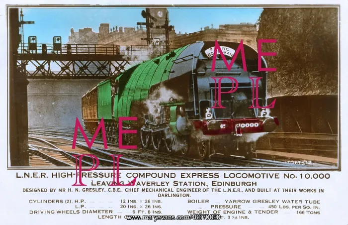 : Flying Scotsman - LNER High-pressure Compound Express Loco : Flying Scotsman - LNER High-pressure Compound Express Loco