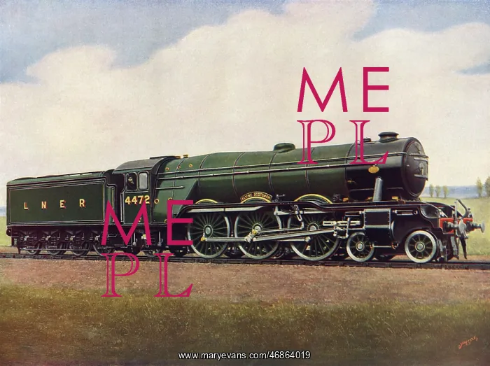 : The Flying Scotsman No. 4472, LNER : The Flying Scotsman No. 4472, LNER