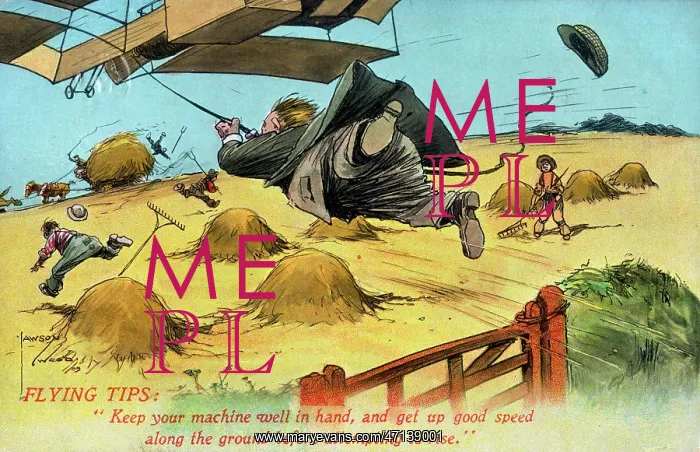 : Flying Tips: Keep your machine well in hand : Flying Tips: Keep your machine well in hand
