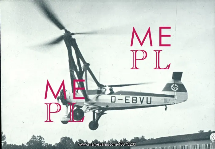 : Focke Achgelis Fa61 D-EBVU : Focke Achgelis Fa61 D-EBVU