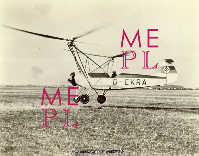 : Focke Achgelis Fa61 D-EKRA : Focke Achgelis Fa61 D-EKRA