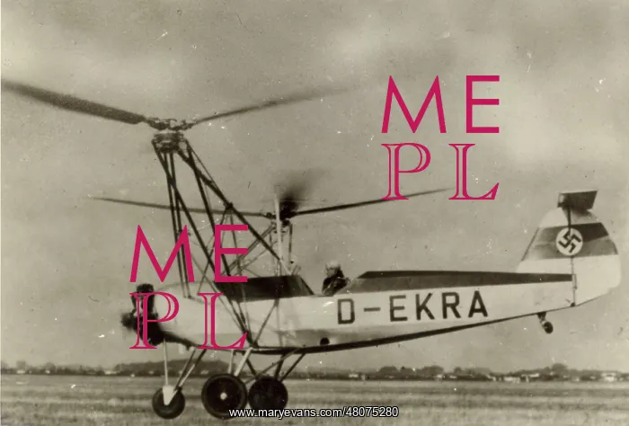 : Focke Achgelis Fa61 D-EKRA : Focke Achgelis Fa61 D-EKRA
