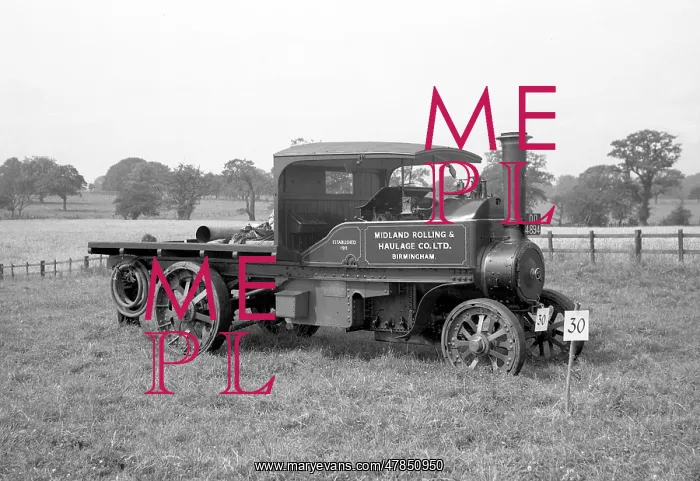 : Foden Steam Wagon DD 4894 - number 848 : Foden Steam Wagon DD 4894 - number 848