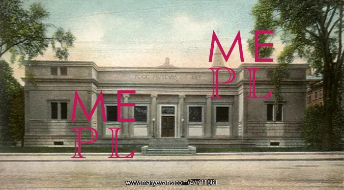  : Fogg Museum of Art. Harvard. Cambridge