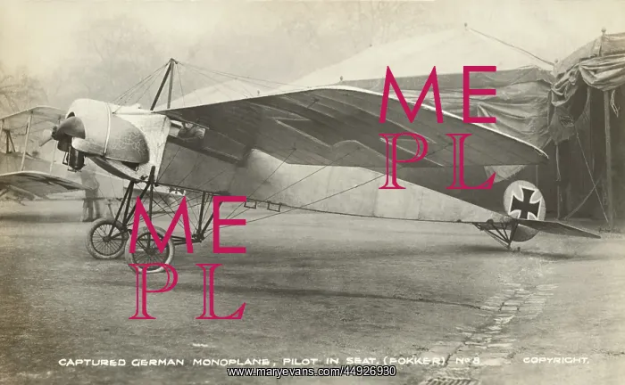 : Fokker E-I / 1 Eindecker monoplane : Fokker E-I / 1 Eindecker monoplane