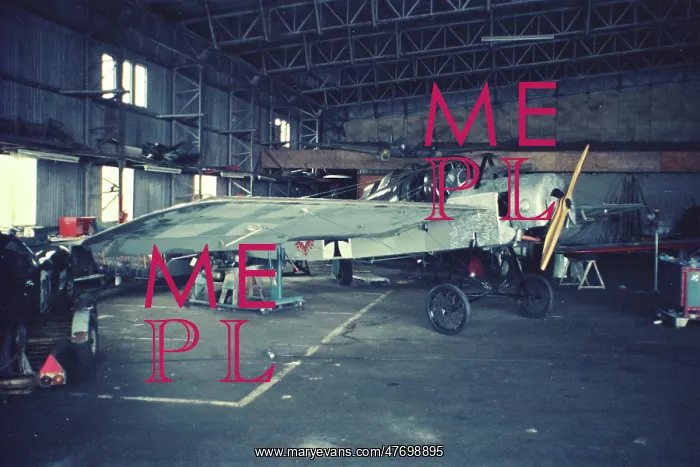 : Fokker E.III at Booker : Fokker E.III at Booker