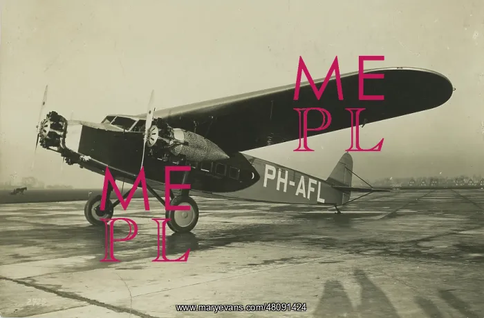 : Fokker FXII, PH-AFL, of KLM : Fokker FXII, PH-AFL, of KLM