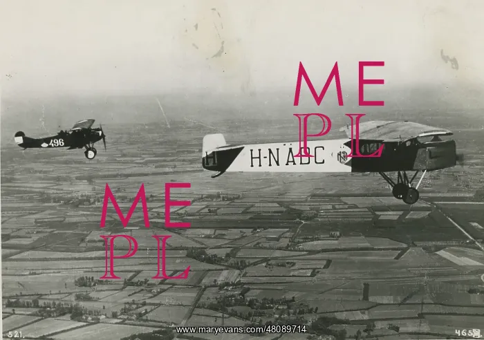 : Fokker V45 or FII, H-NABC : Fokker V45 or FII, H-NABC
