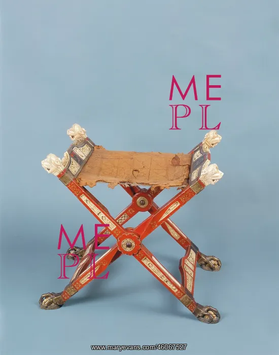 : Folding Chair of the abbess of the Nonnberg monastery : Folding Chair of the abbess of the Nonnberg monastery