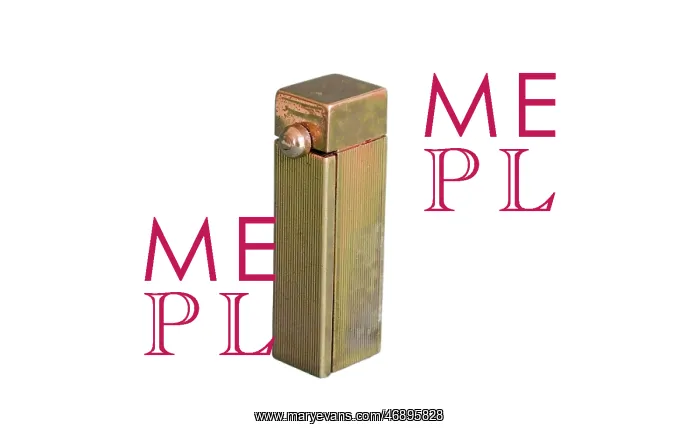 : Folding lipstick and mirror : Folding lipstick and mirror