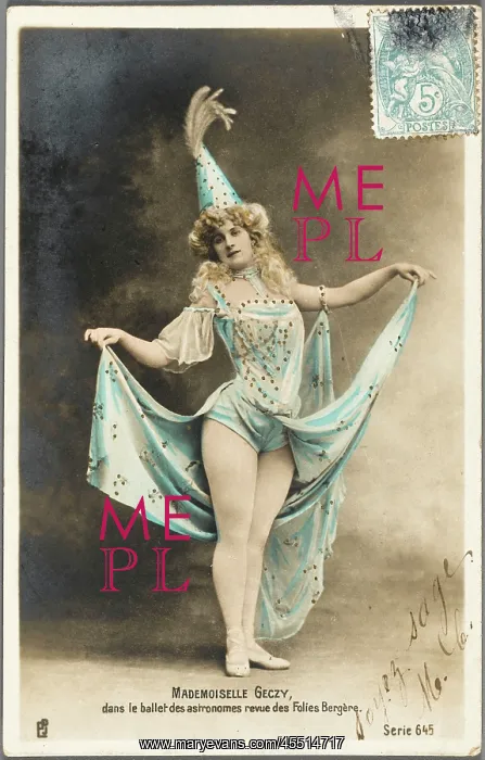 : Folies Bergere - dancer : Folies Bergere - dancer