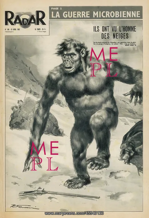 : Folklore - Yetis - Yeti - Abominable Snowman : Folklore - Yetis - Yeti - Abominable Snowman