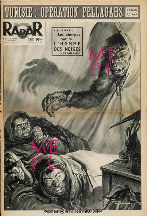 : Folklore - Yetis - Yeti - Abominable Snowman : Folklore - Yetis - Yeti - Abominable Snowman