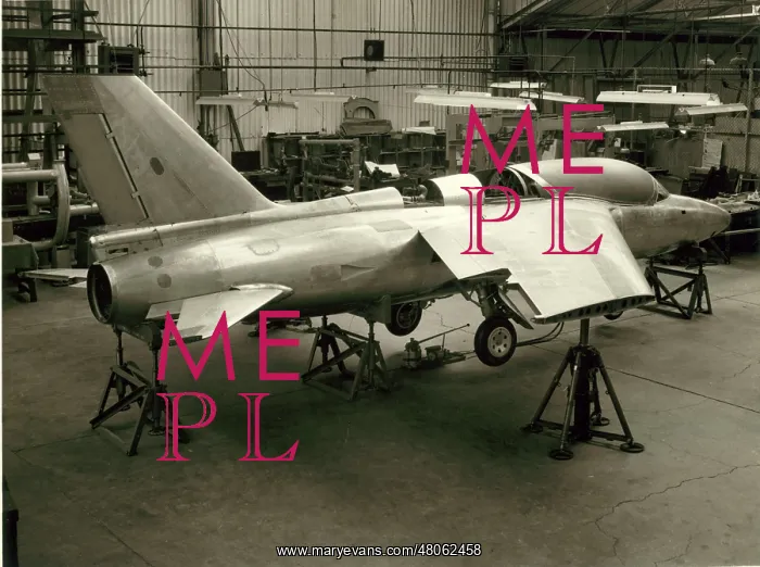 : Folland Fo144 Gnat T1 during construction at Hamble : Folland Fo144 Gnat T1 during construction at Hamble