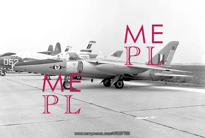 : Folland Gnat T.1 XM707 : Folland Gnat T.1 XM707