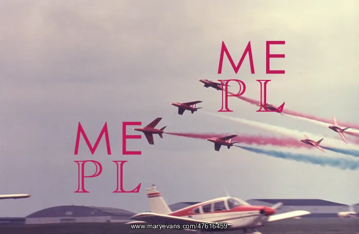 : Folland Gnats RAF Red Arrows run and break : Folland Gnats RAF Red Arrows run and break