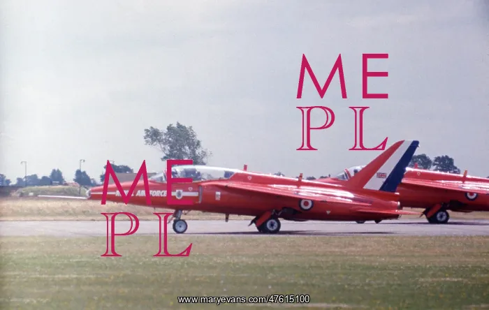: Folland Gnats Red Arrows take off Brampton 1977 : Folland Gnats Red Arrows take off Brampton 1977
