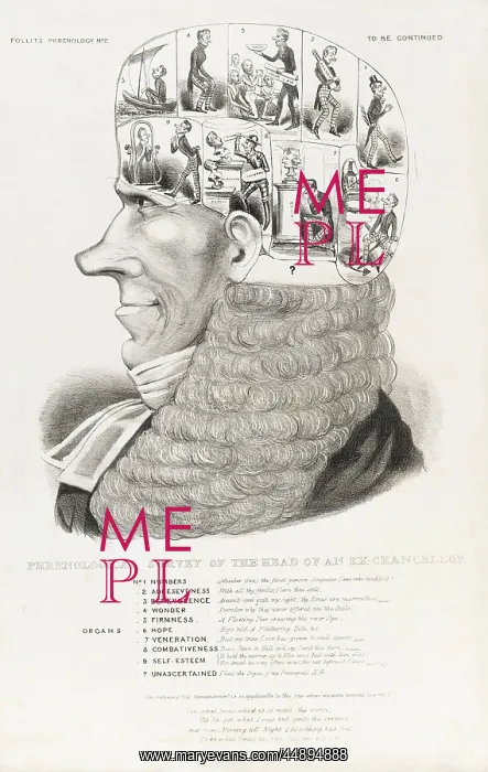 : Follit's Phrenology No.2 : Follit's Phrenology No.2