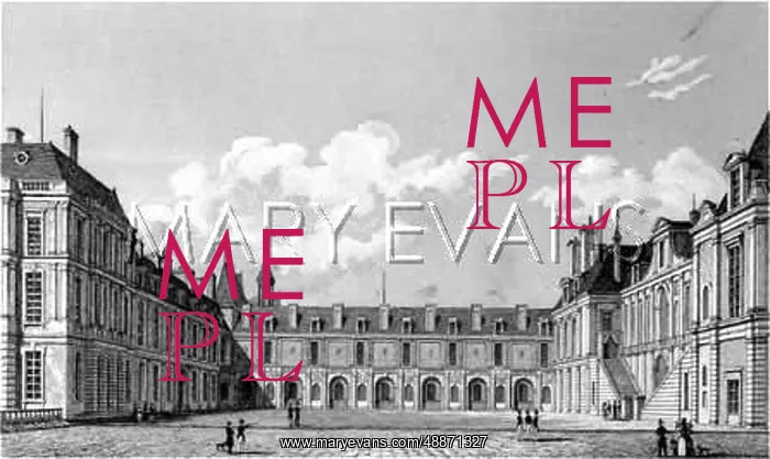  : FONTAINBLEU / PUGIN / 1829