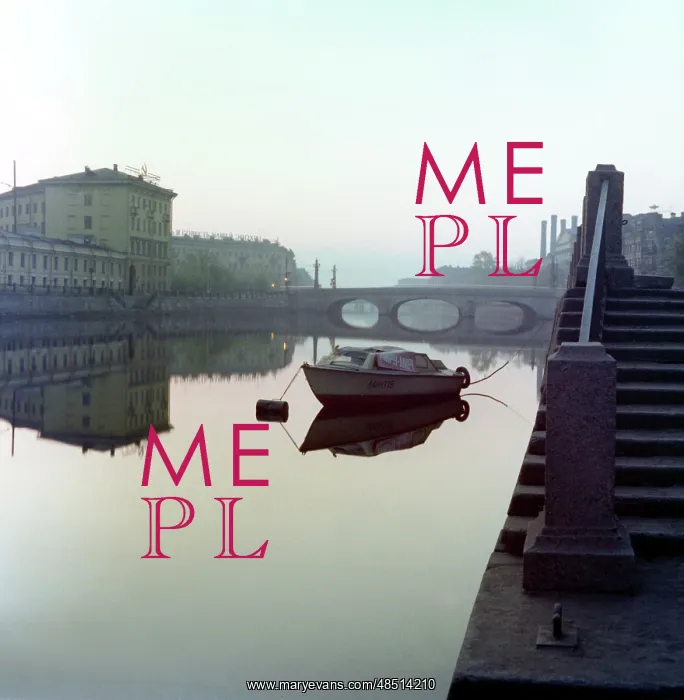 : Fontanka River in Leningrad, 1987 : Fontanka River in Leningrad, 1987