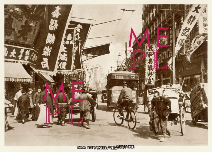  : Foochow Road, Shanghai, China 1920s