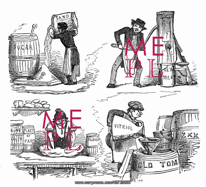 : Food adulteration, 1845 : Food adulteration, 1845