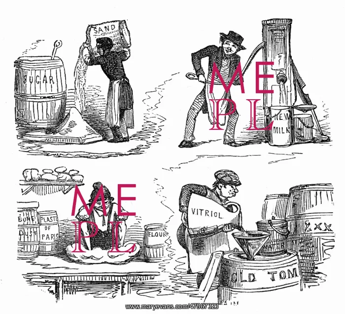 : Food adulteration, 1845 : Food adulteration, 1845