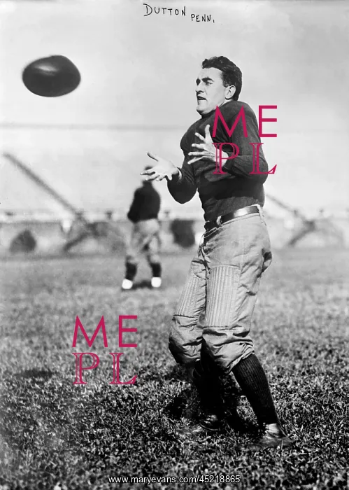 : Football, Dutton, University of Pennsylvania, ? : Football, Dutton, University of Pennsylvania, ?
