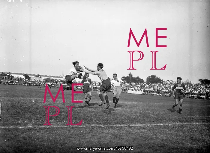: Football match about 1930 : Football match about 1930