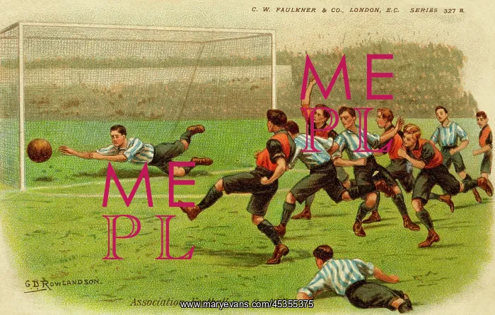 : Football: Scoring a goal : Football: Scoring a goal