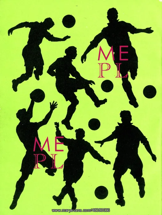 : Footballer silhouettes : Footballer silhouettes