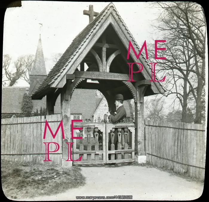 : Footscray Church. Lych Gate : Footscray Church. Lych Gate