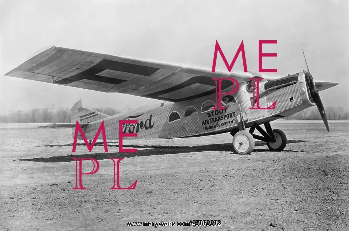 : Ford commercial Tri-motor was one of the first planes : Ford commercial Tri-motor was one of the first planes