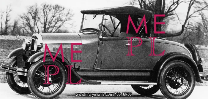 : Ford Model A, circa 1928 : Ford Model A, circa 1928