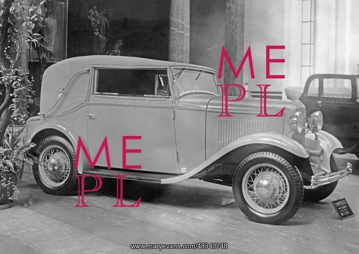 : Ford Model B, 1932 : Ford Model B, 1932