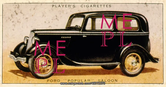  : Ford Popular saloon car