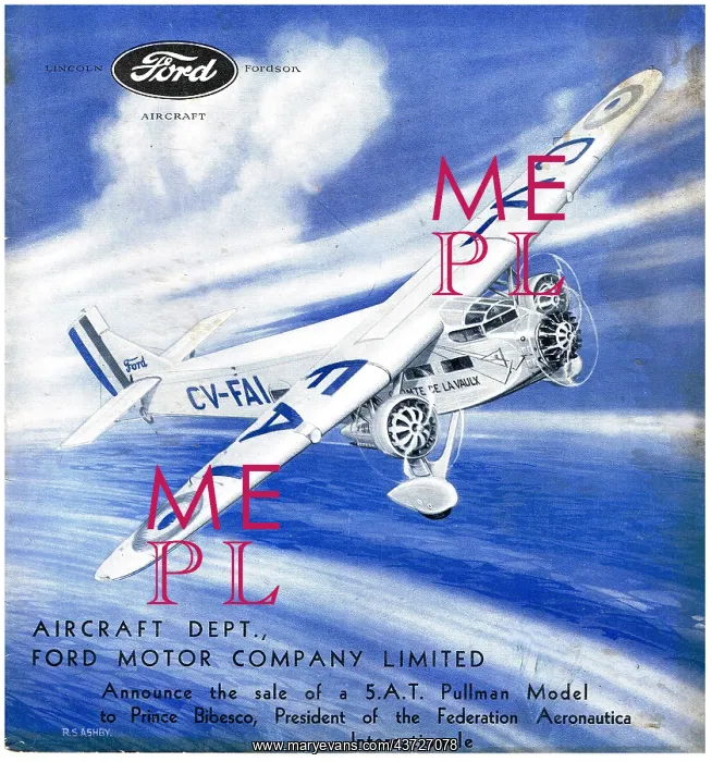 : Ford Trimotor Monoplane : Ford Trimotor Monoplane
