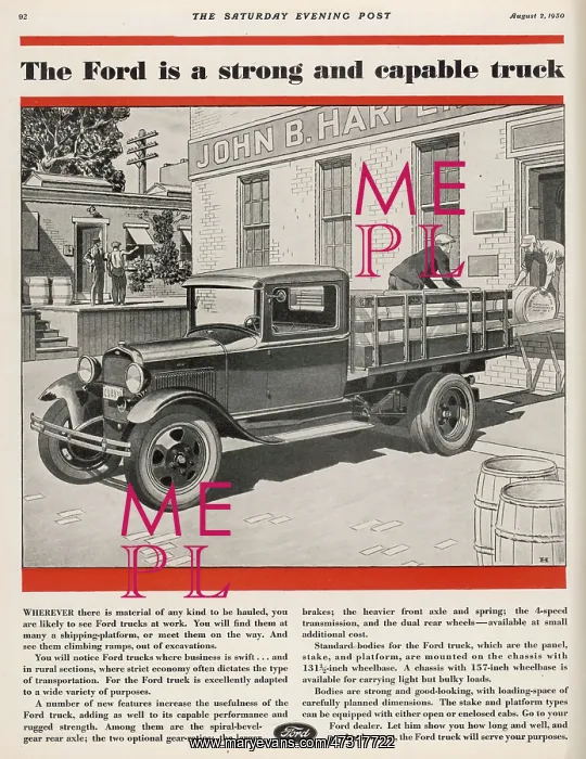 : FORD TRUCK 1930 : FORD TRUCK 1930
