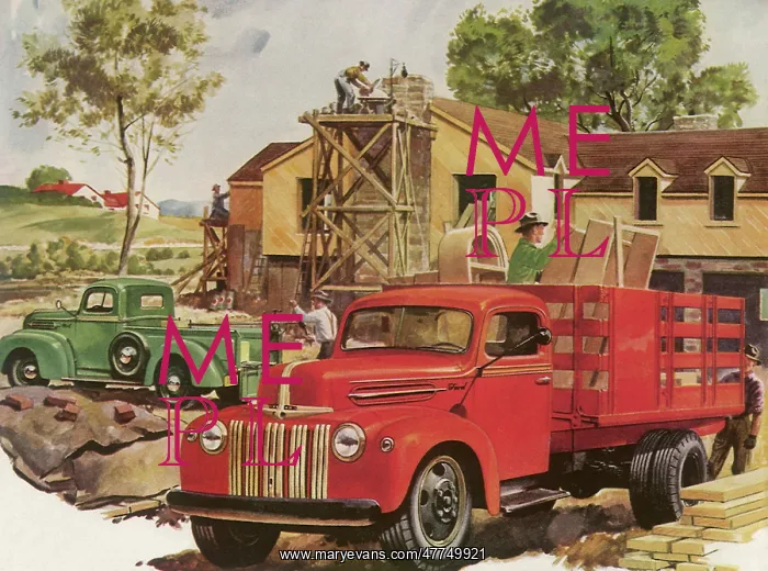  : Ford Utility Truck