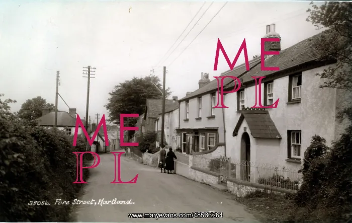 : Fore Street, Hartland, Devon : Fore Street, Hartland, Devon
