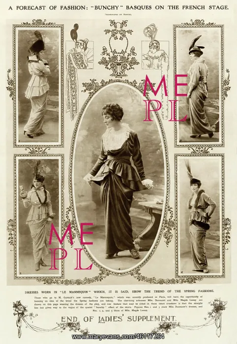 : Forecast of fashion for spring 1914 : Forecast of fashion for spring 1914