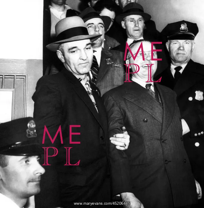 : Foreground, center: George Metesky, (aka ? : Foreground, center: George Metesky, (aka ?