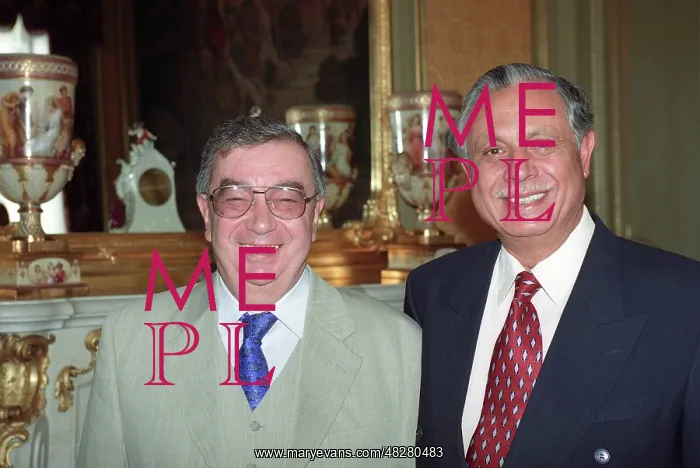 : Foreign Ministers Primakov of Russia and Gohar : Foreign Ministers Primakov of Russia and Gohar